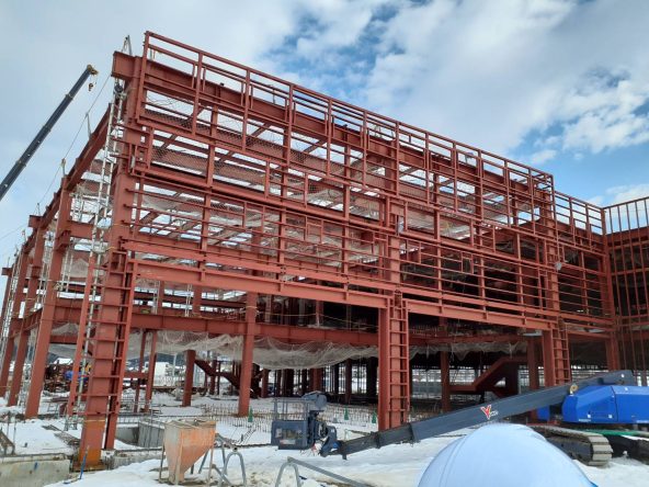 本社新社屋 工事の様子② 本社新社屋 工事の様子②